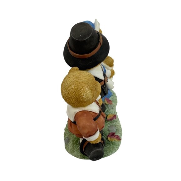 Cherished Teddies "Faith Of Our Fathers" Figurine - Picture 2 of 5
